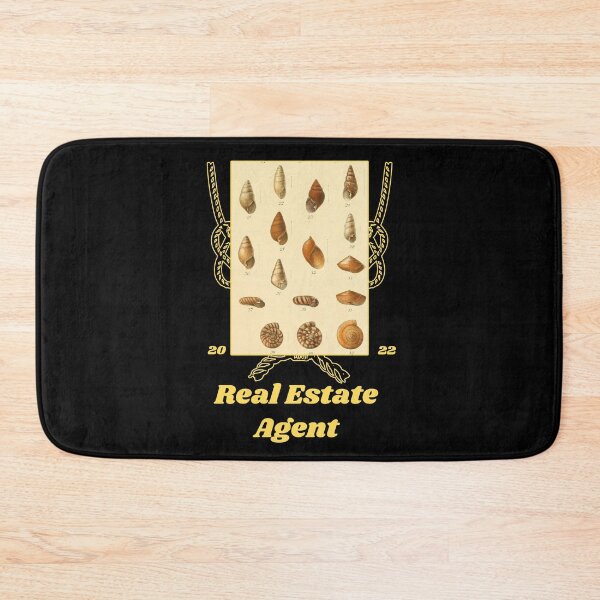 Item preview, 'Real Estate Agent' Old Book Shells Graphic - Funny Quotes Designs for T-shirts, stickers and other accessories designed and sold by Ridiculam Toga.