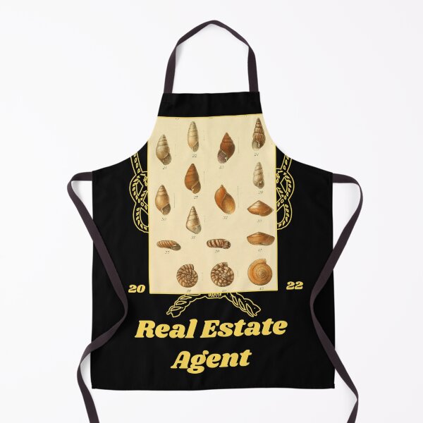 Item preview, 'Real Estate Agent' Old Book Shells Graphic - Funny Quotes Designs for T-shirts, stickers and other accessories designed and sold by Ridiculam Toga.