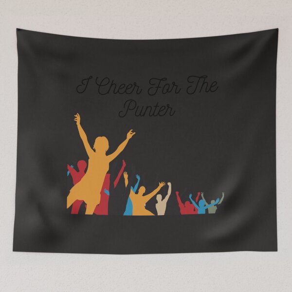 Item preview, I Cheer For the Punter  52 designed and sold by XimenaLawrence.