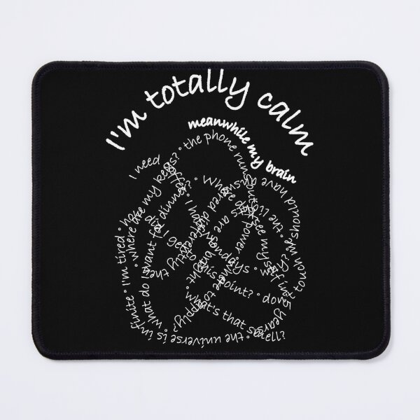 Item preview, I'm totally calm designed and sold by blackchain.