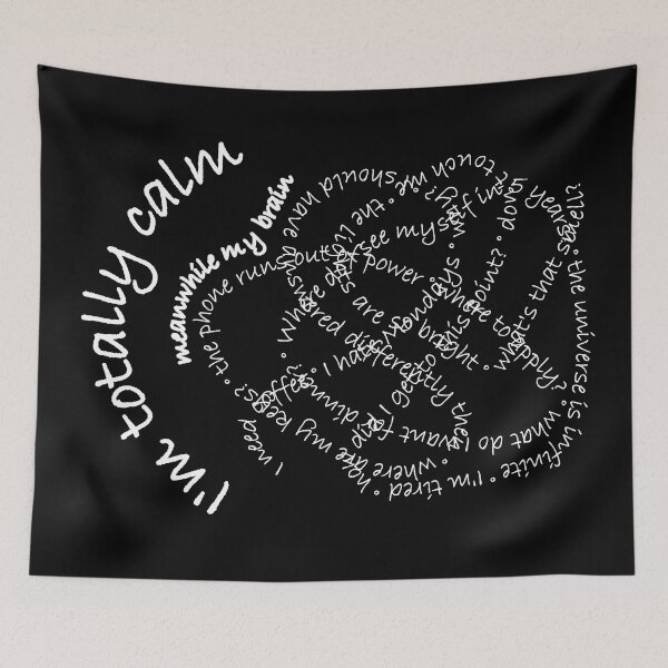 Item preview, I'm totally calm designed and sold by blackchain.