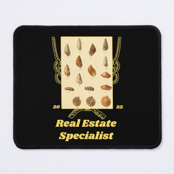 Item preview, 'Real Estate Specialist' Old Book Shells Graphic - Funny Quotes Designs for T-shirts, stickers and other accessories designed and sold by Ridiculam Toga.