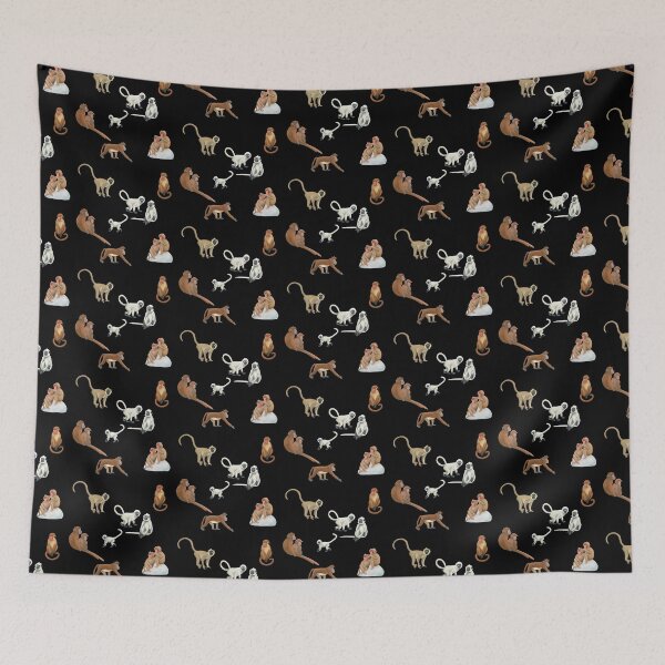 Item preview,  Asian monkeys designed and sold by Corinna Arauner.