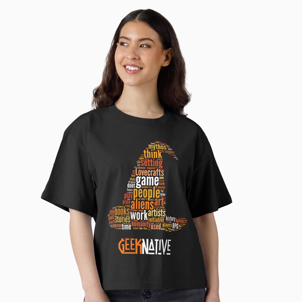 Item preview, Boxy T-Shirt designed and sold by GeekNative.
