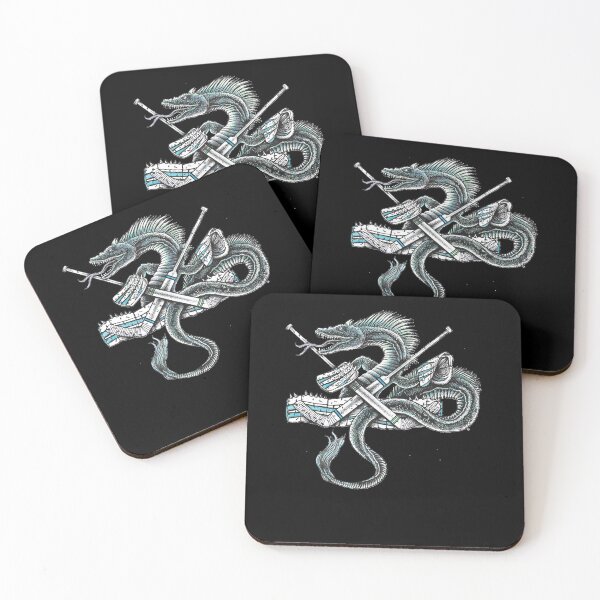 Item preview, Blue Dragon Goaltender Hockey Goalie Premium designed and sold by goldielopez.
