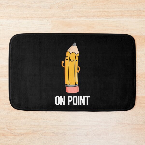 Item preview, On Point Funny Pencil Puns (Dark BG) designed and sold by punnybone.