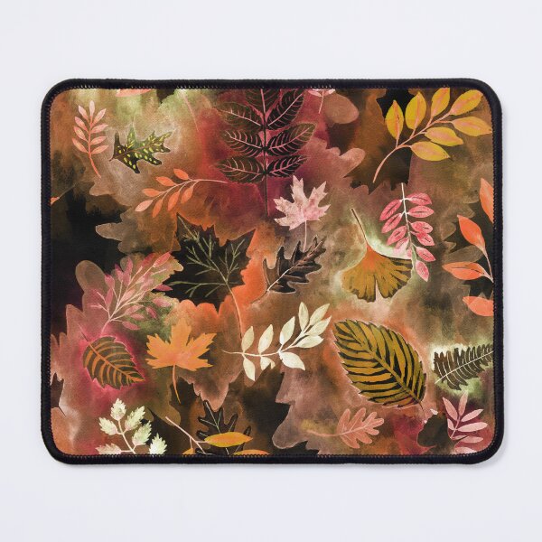 Item preview, Autumn Mood, Watercolor fall Leaves designed and sold by Rebecca Reck Art.