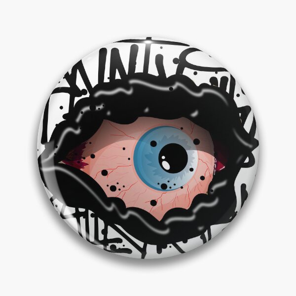 Item preview, Halloween Monster Eye Graffiti Street Art designed and sold by NobuCollections.
