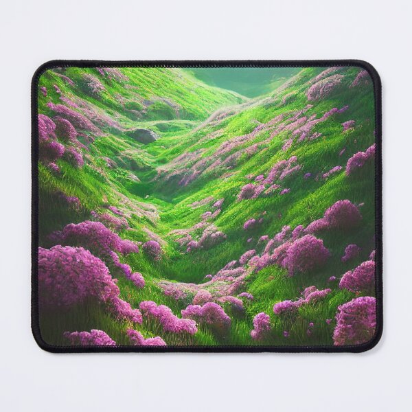 Item preview, Meadow | Hyacinth | Meadow of Hyacinth | Meadow of Hyacinth with mountain view in the distance | Mountain View | Beautiful Meadow designed and sold by Petko Georgiev.