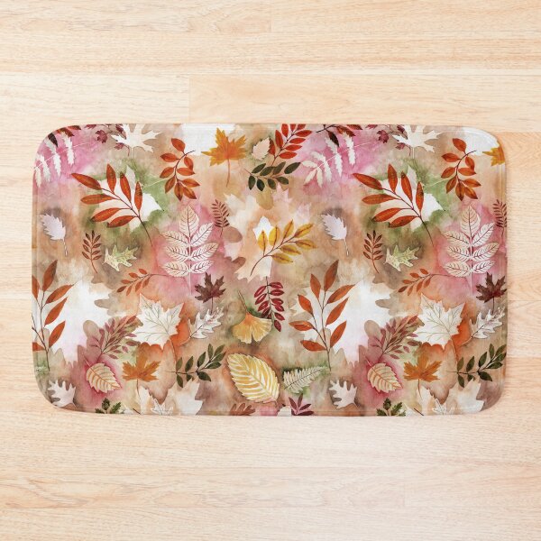 Item preview, Copy of Autumn Mood, Watercolor fall Leaves designed and sold by Rebecca Reck Art.