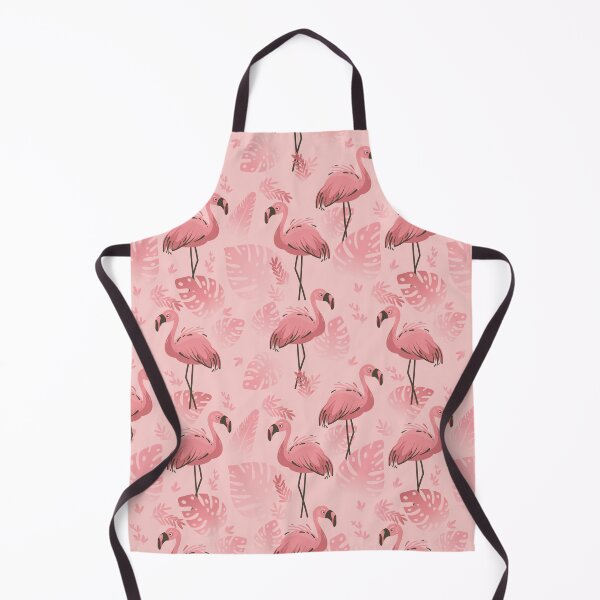 Item preview, Seamless pattern vector pink flamingo designed and sold by Nattalu.