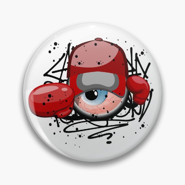 Item preview, Boxing Monster Graffiti Street Art designed and sold by NobuCollections.