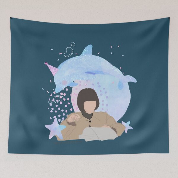 Item preview, extraordinary attorney  cute dolphin designed and sold by JulianPaucek.