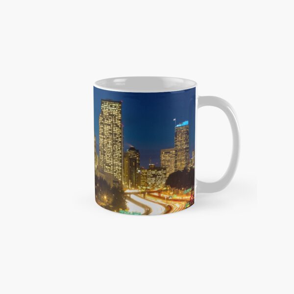 Downtown Seattle at Night Classic Mug