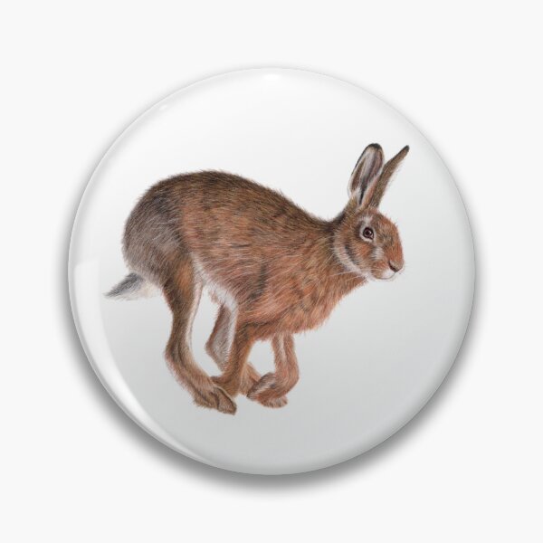Item preview, Running hare designed and sold by Lonneke Grimbergen.