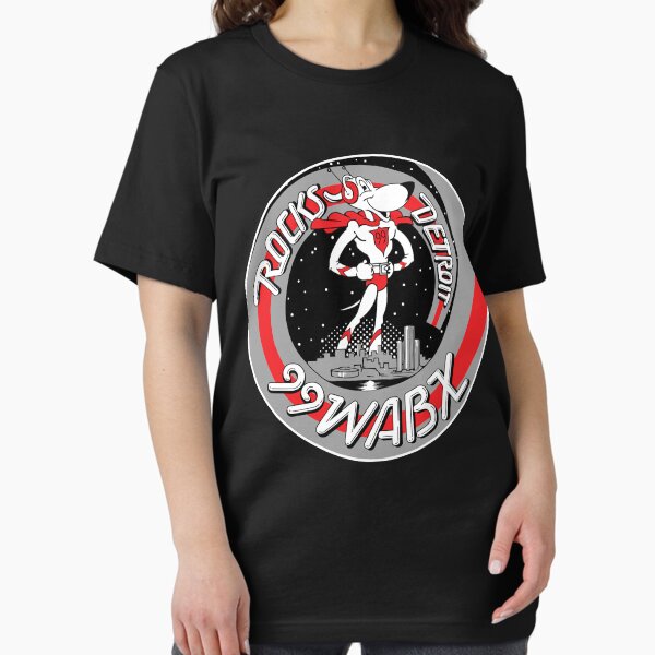 Item preview, 99 WABX ROCKS DETROIT   Retro Radio Station Design   designed and sold by JeremiahMcbride.