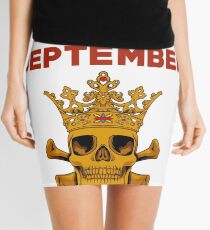 Queens Are Born In September Mini Skirt