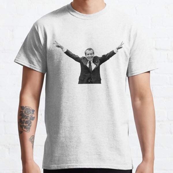 Nixon Helicopter Peace Sign Classic T-Shirt