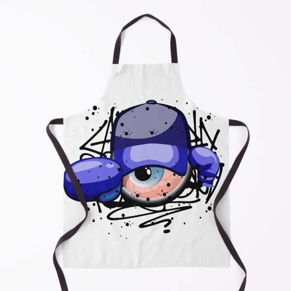 Item preview, Boxing Monster Eye Graffiti Street Art designed and sold by NobuCollections.