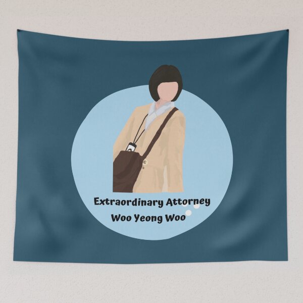 Item preview, extraordinary attorney woo blue circle  designed and sold by JulianPaucek.