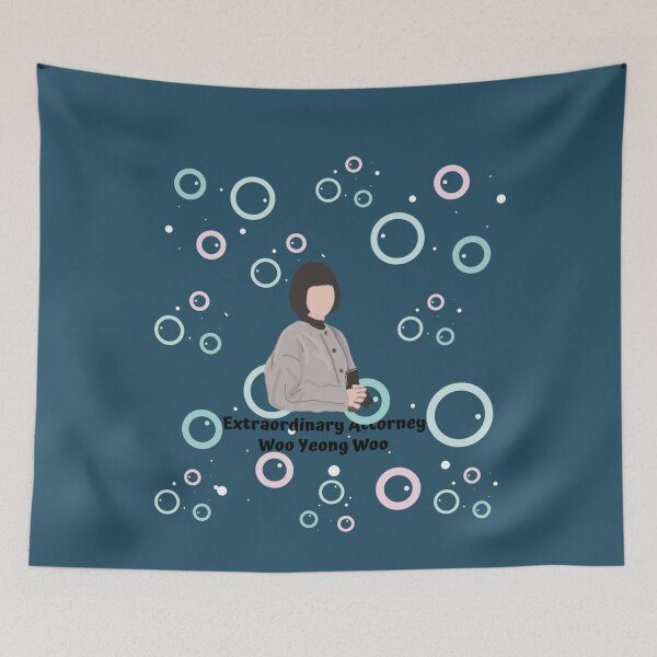 Item preview, extraordinary attorney Woo Yong Woo  bubble   designed and sold by JulianPaucek.