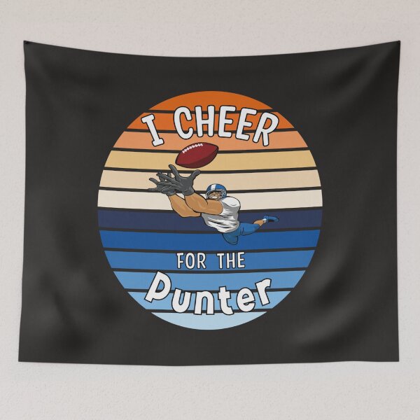 Item preview, I Cheer For The Punter 5 designed and sold by XimenaLawrence.