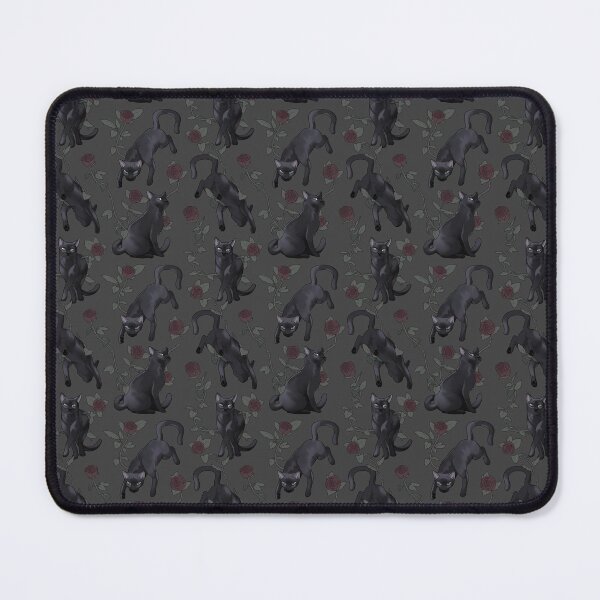 Artikelvorschau, Schwarze Katzen und Rosen entworfen und verkauft von SparkleSnake.