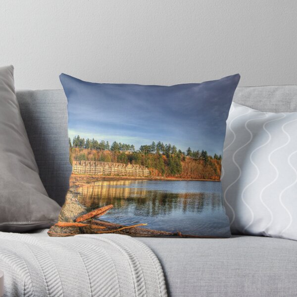 Boundary Bay Throw Pillow