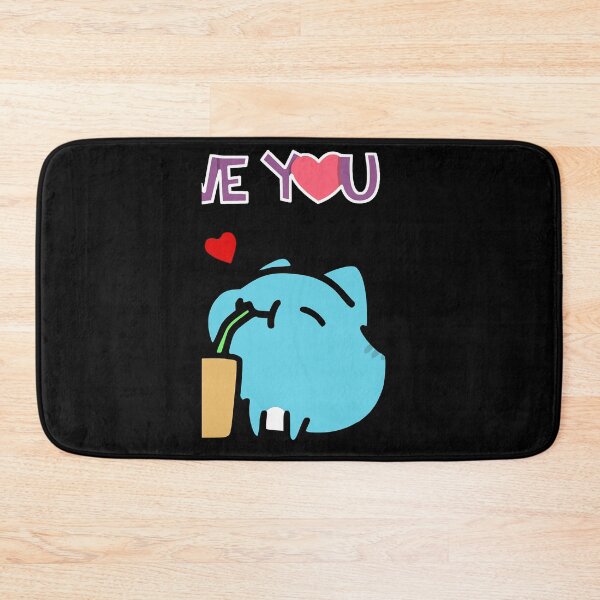 Item preview, Bugcat Capoo I love you               designed and sold by GheeBeansCrafty.