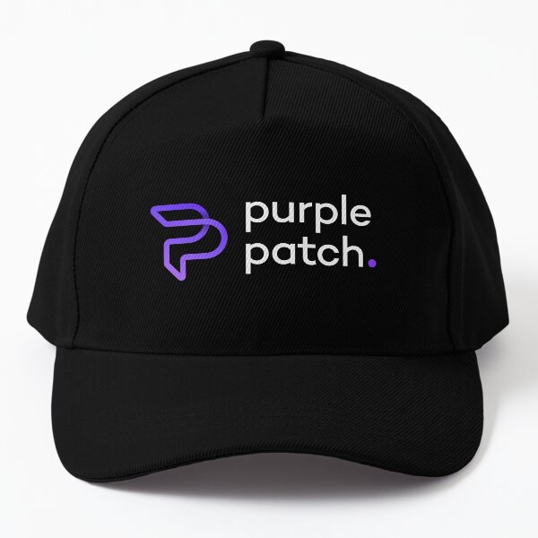 Purple Patch Cap Baseball Cap