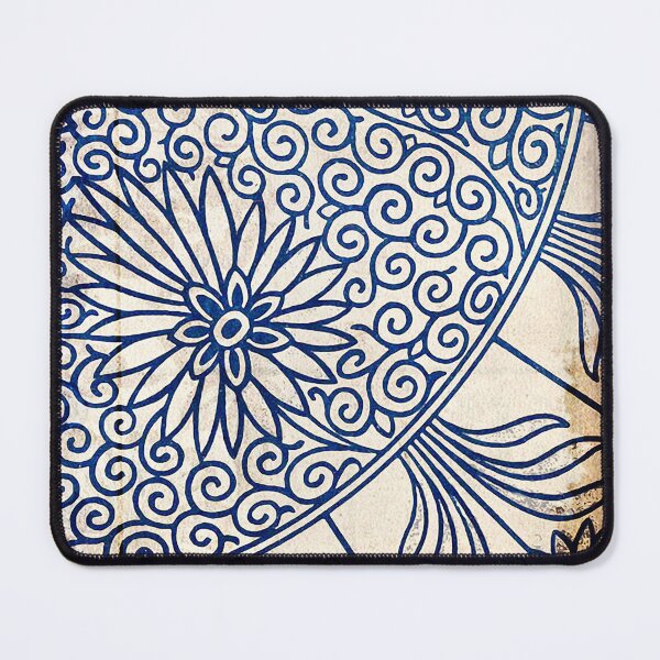 Item preview, Blue Oriental Vintage Tile 01 designed and sold by AlokeDesigns.