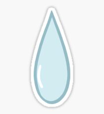 Tear Drop Sticker