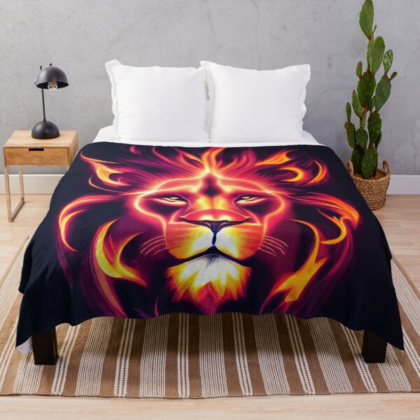 Item preview, Flaming Lion designed and sold by ThePurpleMelon.