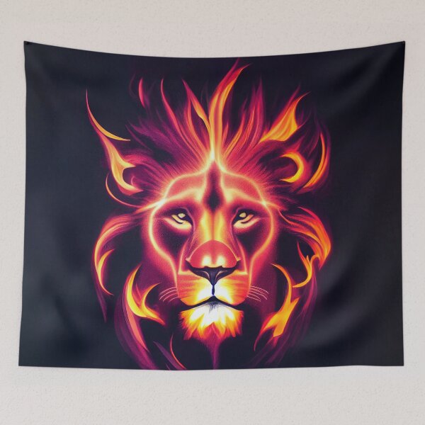 Item preview, Flaming Lion designed and sold by ThePurpleMelon.