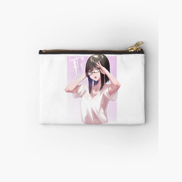 Item preview, Sumika Fujimiya 藤宮澄夏 | Isekai Ojisan 異世界おじさん | Anime Glasses Girl Wearing White T-Shirt designed and sold by Risumu.