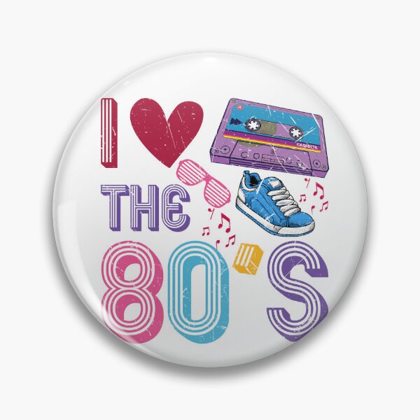 Item preview, I Love the 80's. 80's Retro Icons. Retro 1980s. designed and sold by MamaNeeaDesigns.