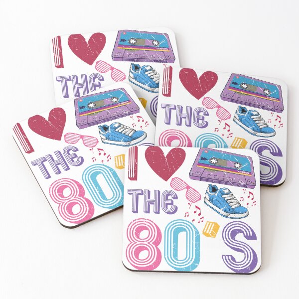 Item preview, I Love the 80's. 80's Retro Icons. Retro 1980s. designed and sold by MamaNeeaDesigns.