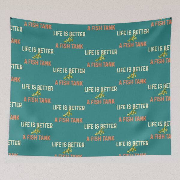 Item preview, La vida es mejor con una pecera designed and sold by Beautifulshirt3.