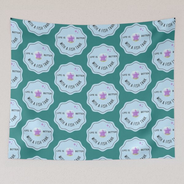 Item preview, La vida es mejor con una pecera activa designed and sold by Beautifulshirt3.