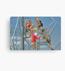 Where the girls are Canvas Print