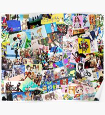 Best Anime Collage Pics Poster