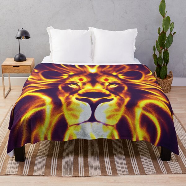 Item preview, Lion On Fire designed and sold by ThePurpleMelon.