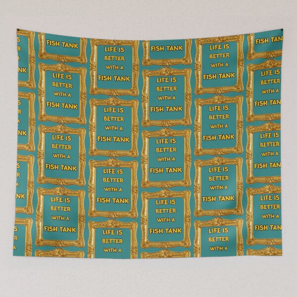 Item preview, La vida es mejor con un diseño de pecera designed and sold by Beautifulshirt3.