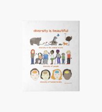 diversity is beautiful Art Board