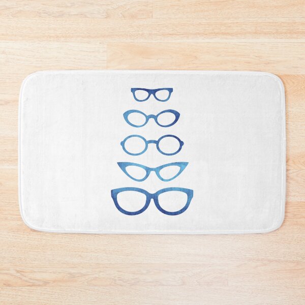 Item preview, Blue Eyeglasses In Various Shapes designed and sold by Primroaddesigns.