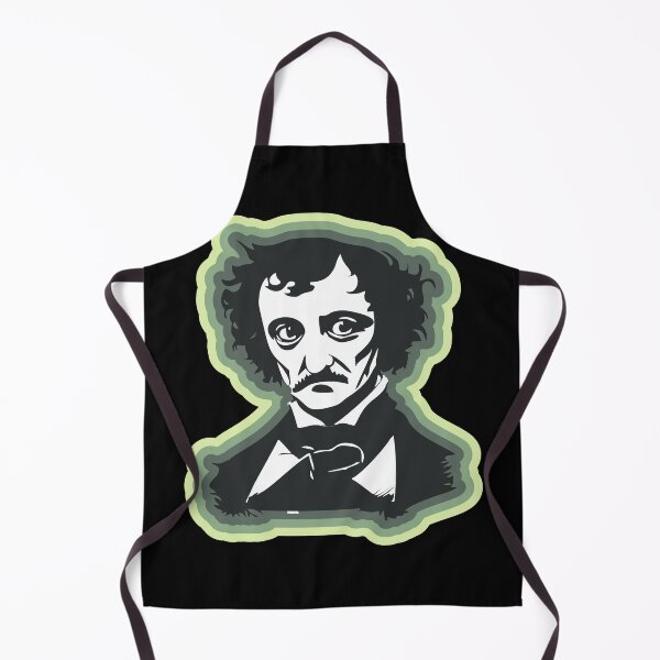 Item preview, Edgar Allan Poe - green border designed and sold by BRU Design.