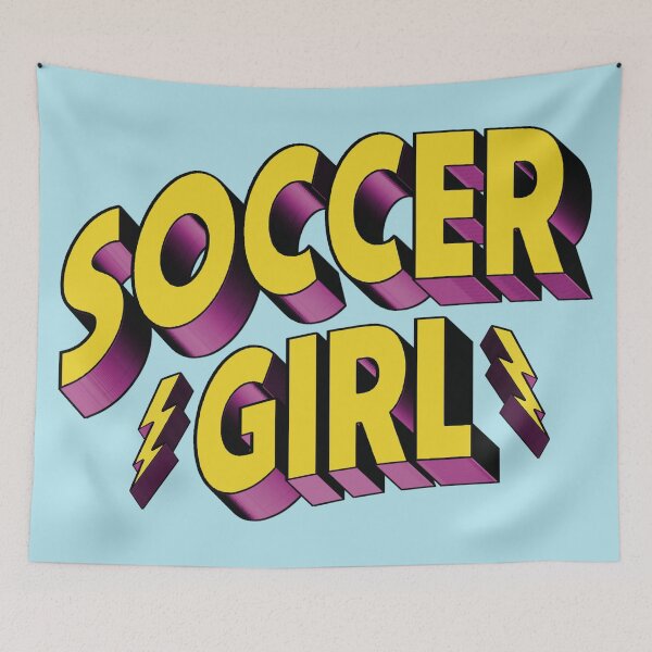Item preview, Soccer Girl - Soccer Super Hero designed and sold by Numero14.