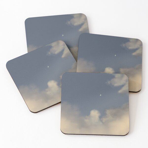 Item preview, Crescent moon Peaking above from the clouds. designed and sold by Rirus.