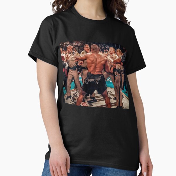 Item preview, Mike Tyson VS Police T-Shirt designed and sold by CombatSport.