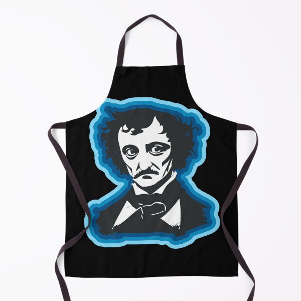 Item preview, Edgar Allan Poe - blue border designed and sold by BRU Design.